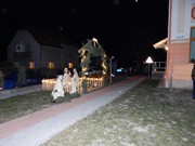 Rozsvícení stromečku u MŠ